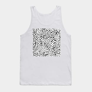 Animal Prints Dalmatian Pattern Tank Top